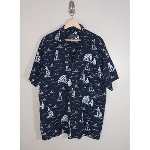 Polo Ralph Lauren Cotton Nautucal Vacation Beach Men's Pajama Set Size L